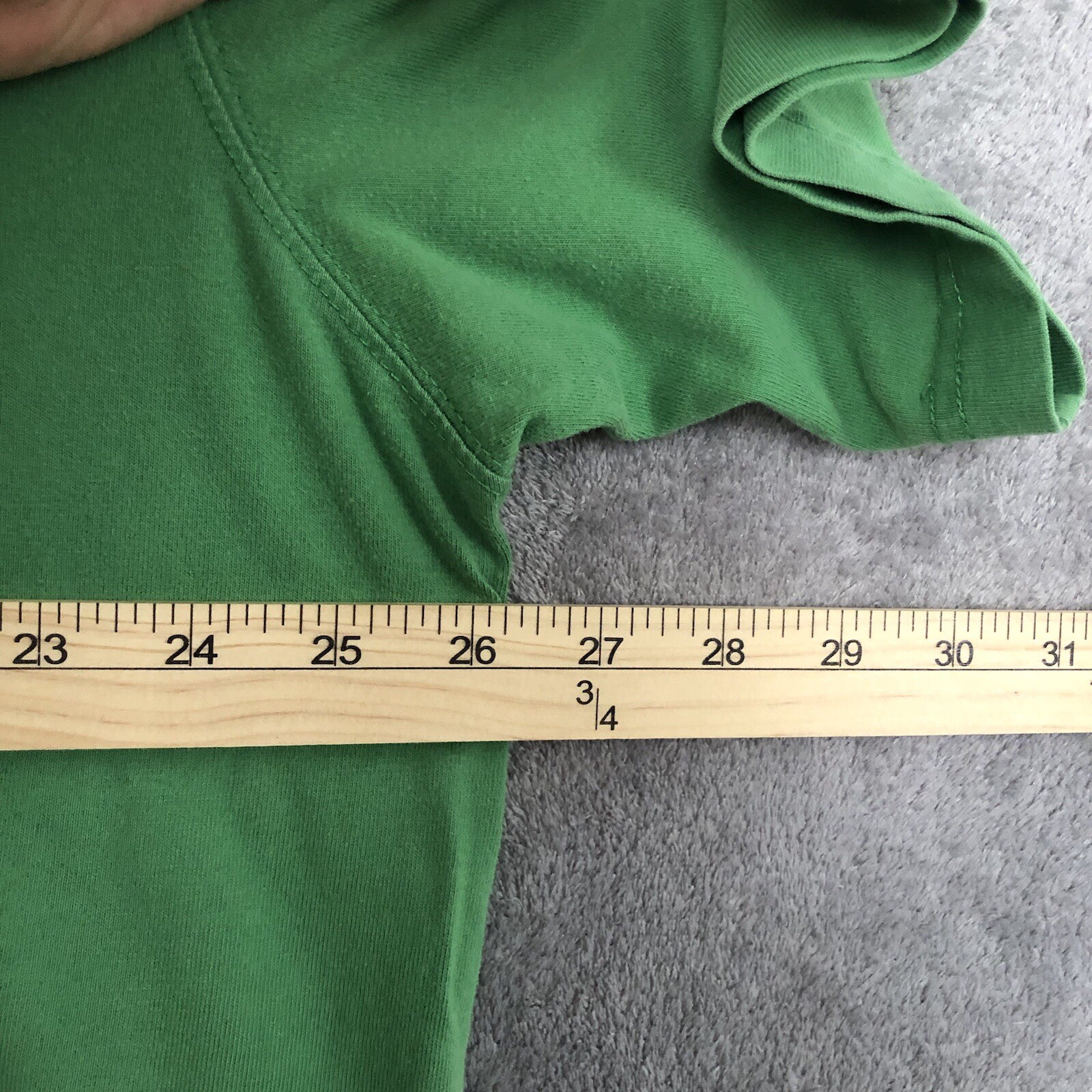 Duluth Trading Co Longtail T Tee Shirt Green Relaxed Short Sleeve Large Mens gallery