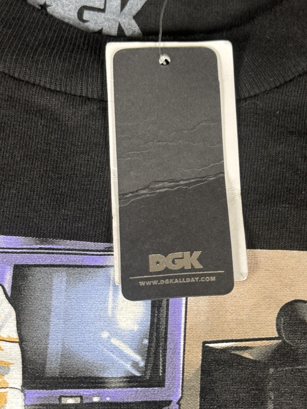 DGK Shirt Mens Medium Black Graphic Tee Streetwear Skateboarding Cotton GTA gallery