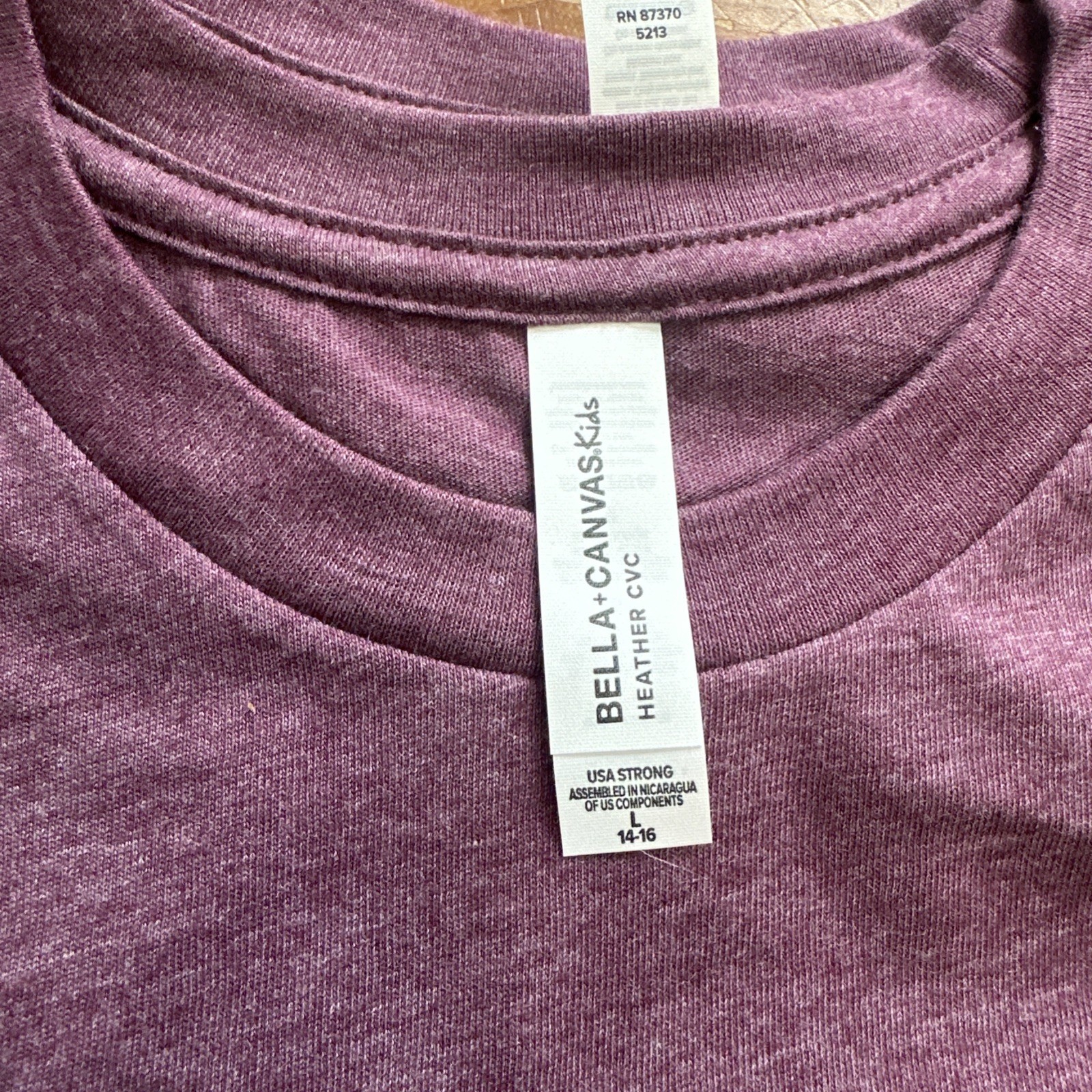 BELLA + CANVAS - Youth CVC Jersey Tee - 3001YCVC gallery