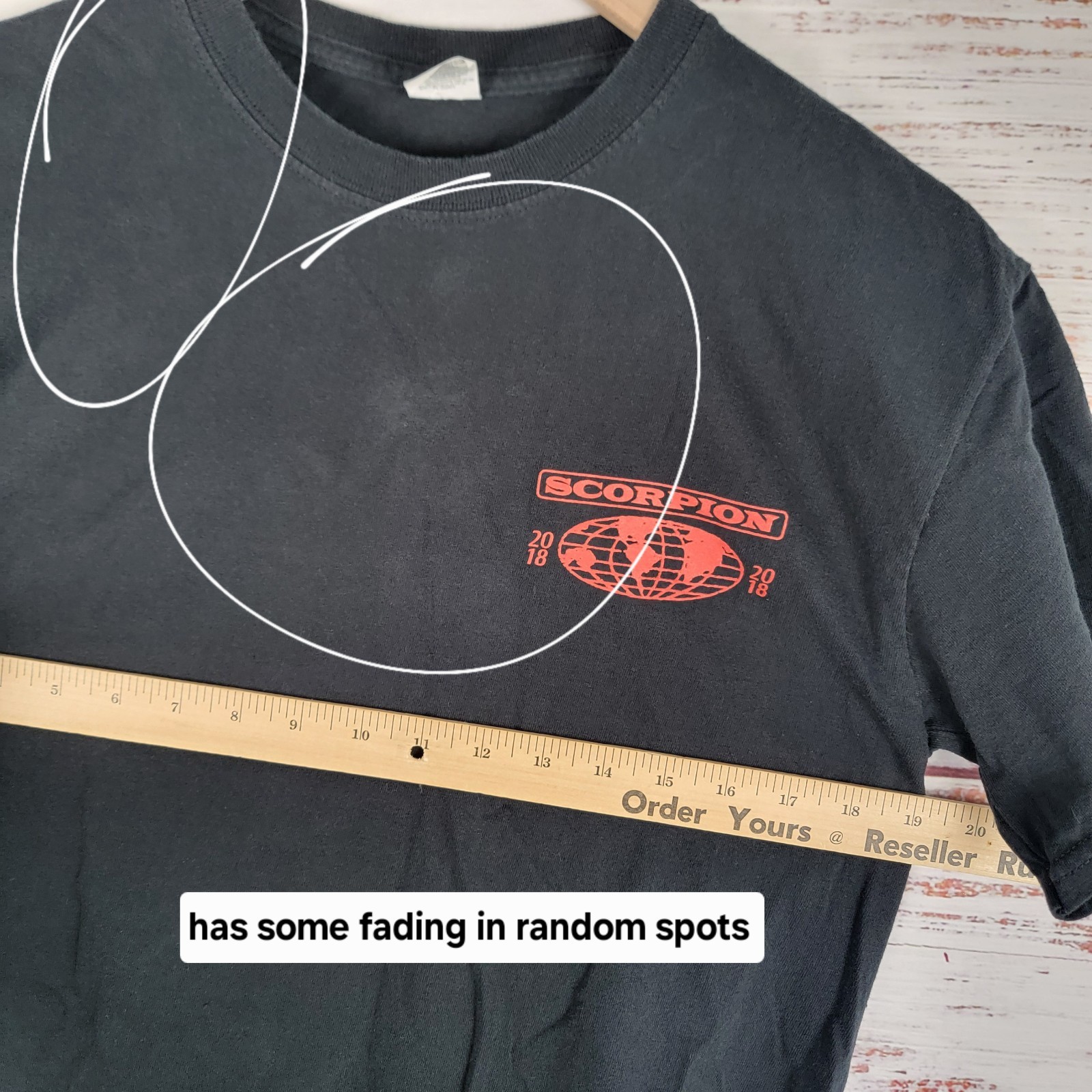 Drake T Shirt Mens Size M 2018 Scorpion World Tour Black Official Rap Music gallery