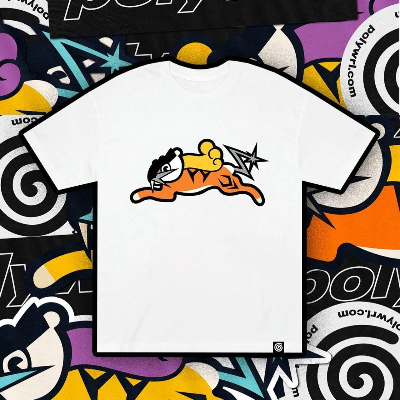 Small polywrl Pokemon Shiny Raikou Legendary Dog Black Tee New 1 in 10 gallery