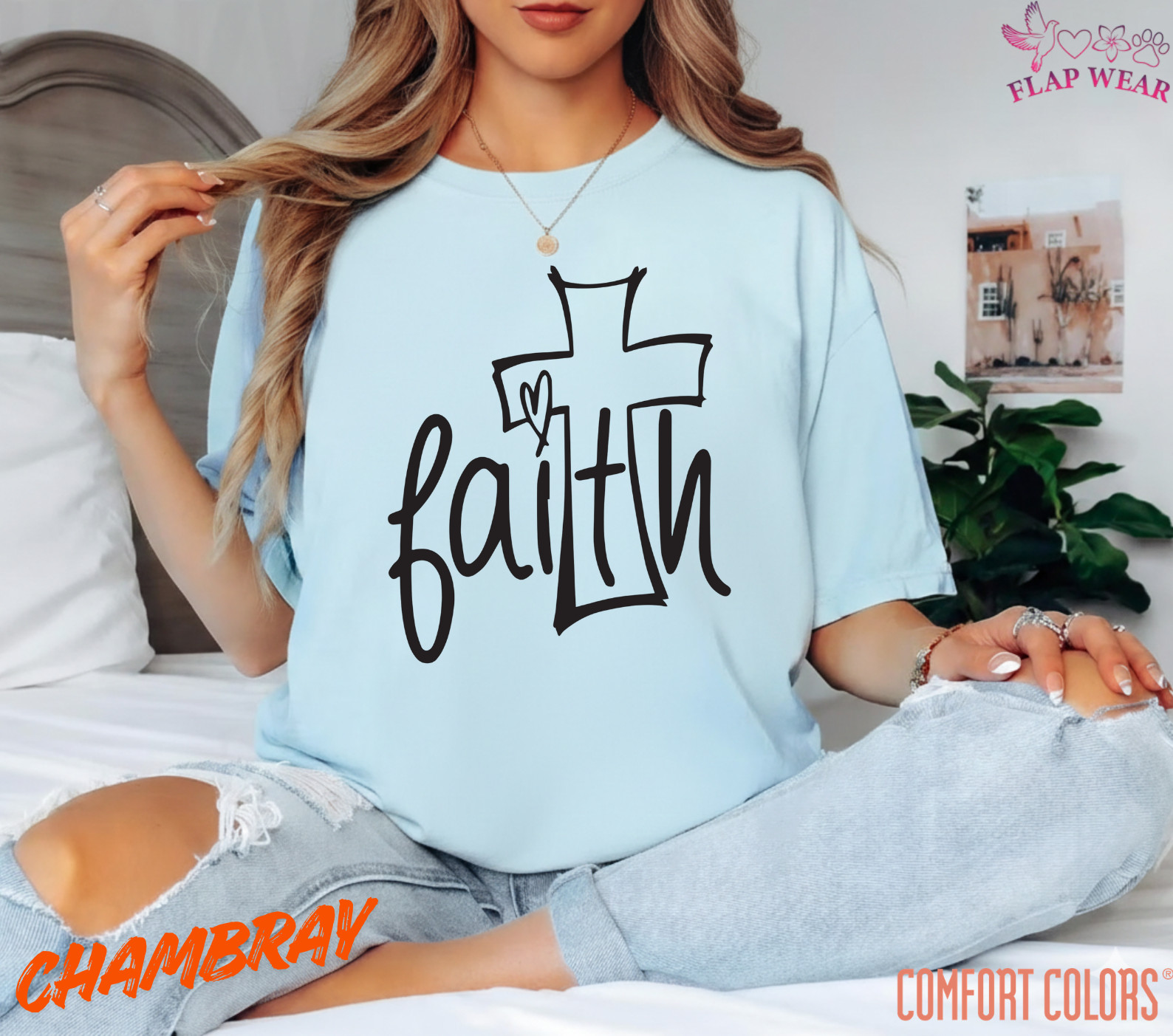 Unisex Hand Drawn Christian T-Shirt, Men T shirt,Women T shirt Gift ChristianTop gallery