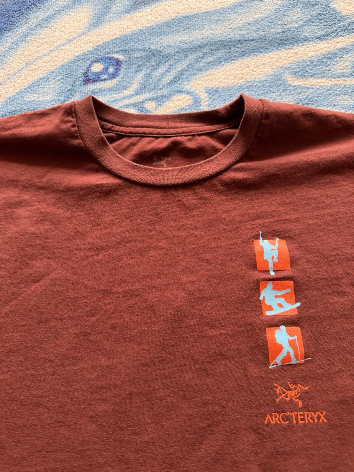 Arc’teryx Arc’Multi Bird Snowboard Ski Climb Longsleeve T-Shirt Mens XL Gorpcore gallery