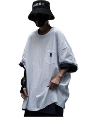 Niepce Men’s Industrial I-Tech Pocket Tee Japanese Streetwear T-Shirt