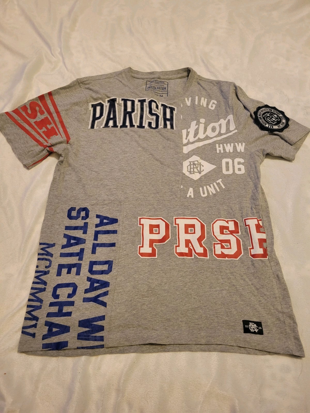 Parish Nation Short Sleeve Graphic Tee Shirt – Medium