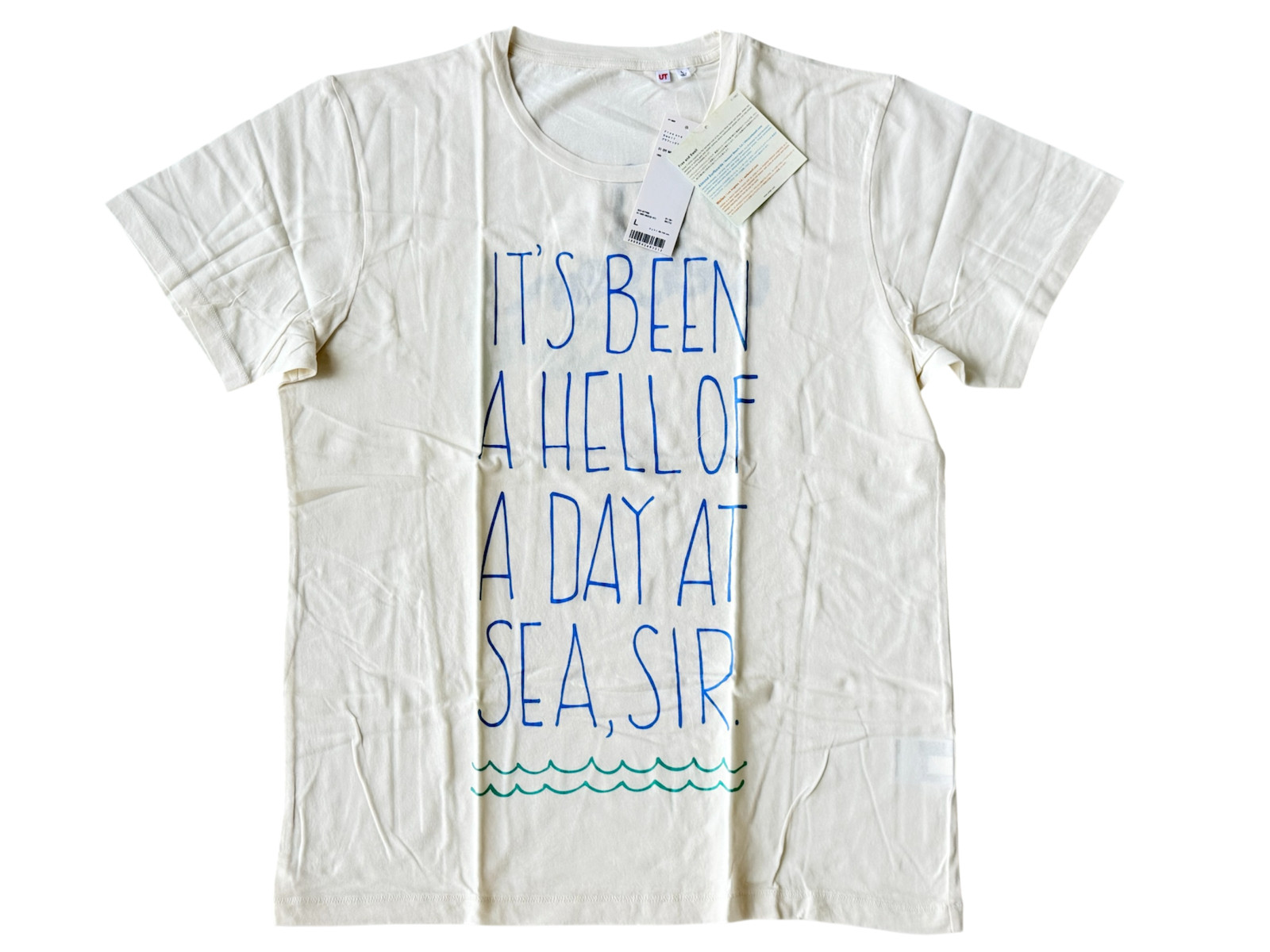 Wellen surf x UNIQLO NWT T-Shirt Size L White Japan gallery