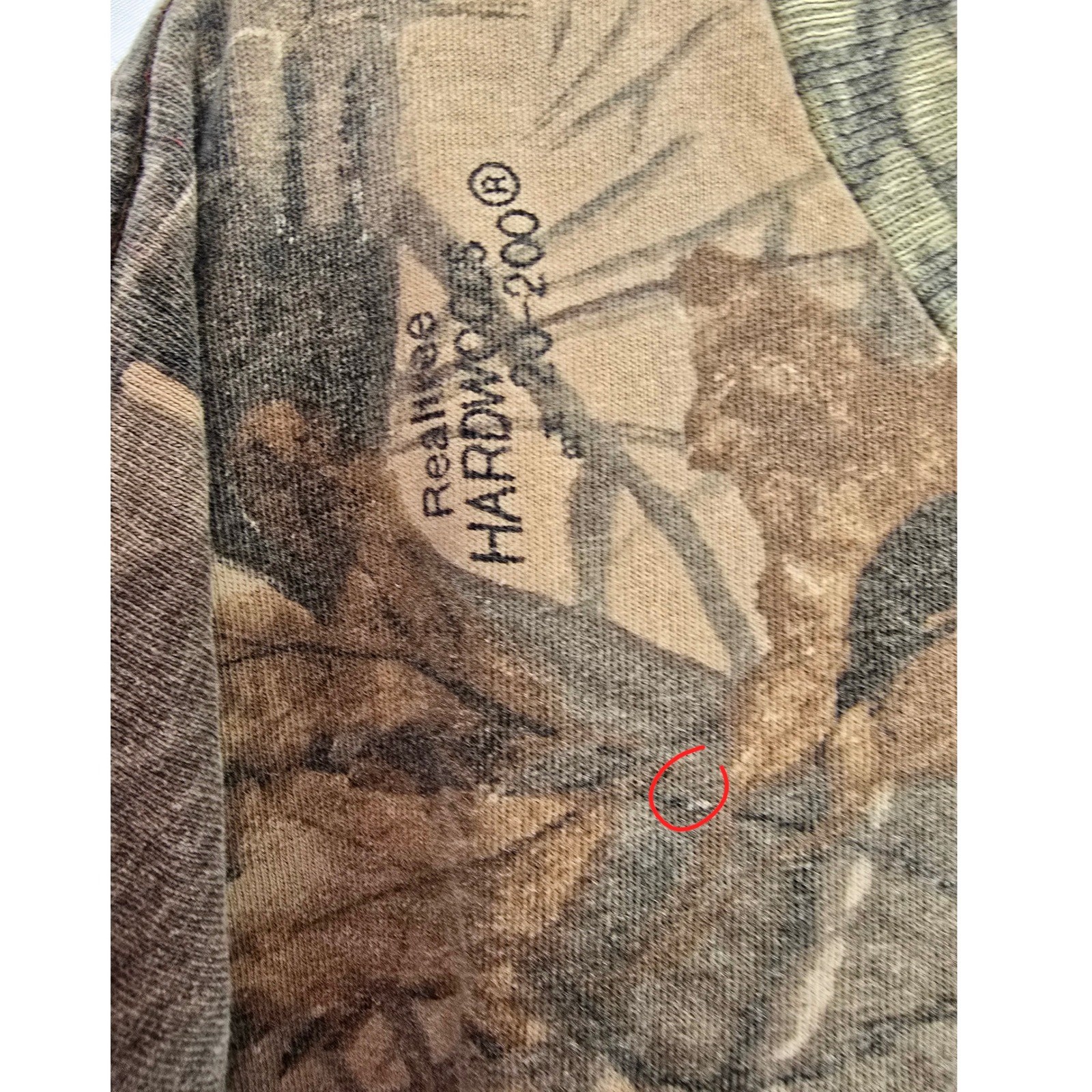 Liberty Mens Camouflage Long Sleeve Pocket T Shirt RealTree Hardwoods XXL gallery