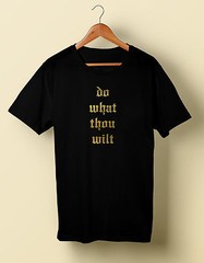 Do What Thou Wilt T Tee Shirt Occult Crowley Beast 666 S M L XL 2X 3X 4X 5X