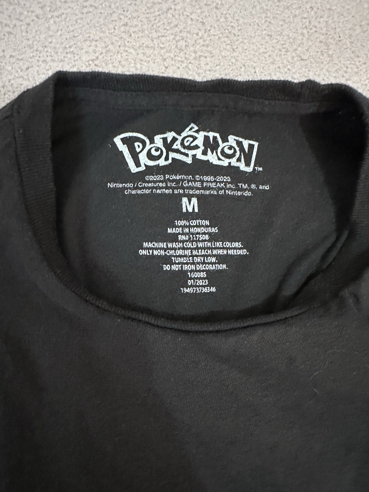 Pokemon Pikachu Gotta Catch Em All T-Shirt Black Unisex Size M Graphic Tee gallery