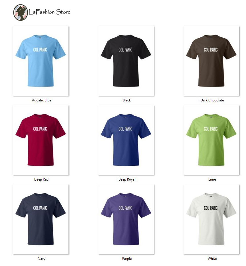 Col Panic Linux Computer Geek Tshirts S-5XL