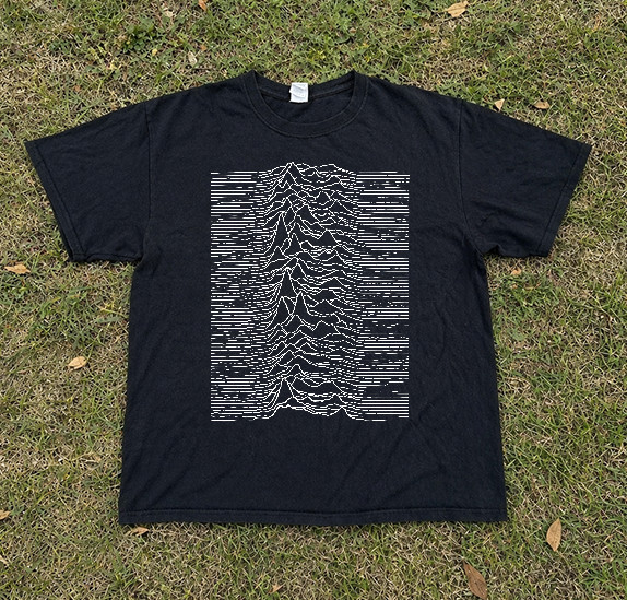 Joy Division Unknown Pleasures Official Band T-Shirt gallery