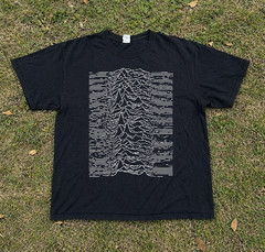 Joy Division Unknown Pleasures Official Band T-Shirt