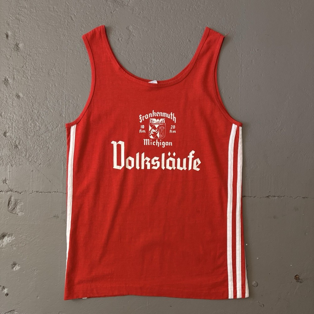Vintage 1970’s Single Stitch Michigan Champion Running Tank – Medium