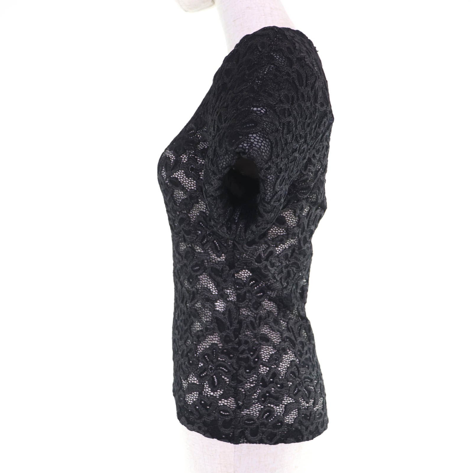 Louis Vuitton Floral Lace Nylon Blend T Shirt - DUTY FREE gallery