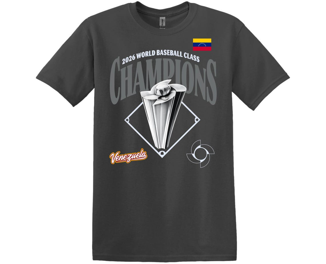 Venezuela 2026 World Baseball Classic Champions T-Shirt S-5XL gallery