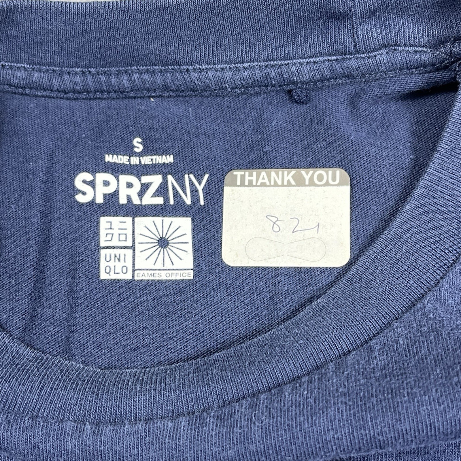 UT Uniqlo x Eames Office Shirt Adult S Blue Short Sleeve SPRZNY MoMA Mens gallery