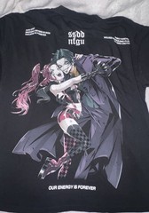 DarcSport Large Premium Oversized T-shirt Joker Harley Quinn