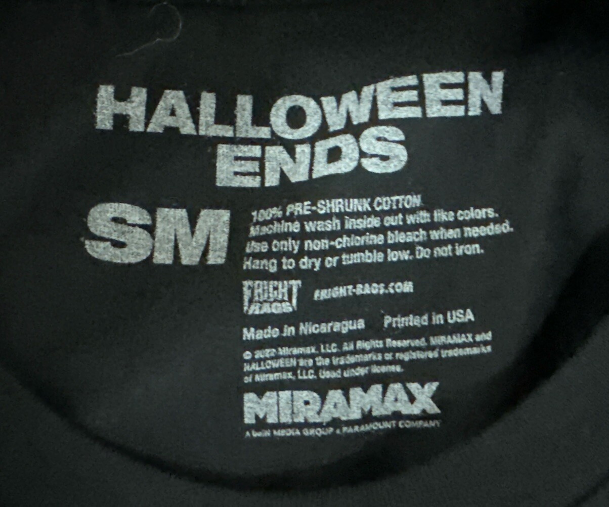 Fright Rags Halloween Ends (Mens Small) - T-Shirt - Brand New gallery