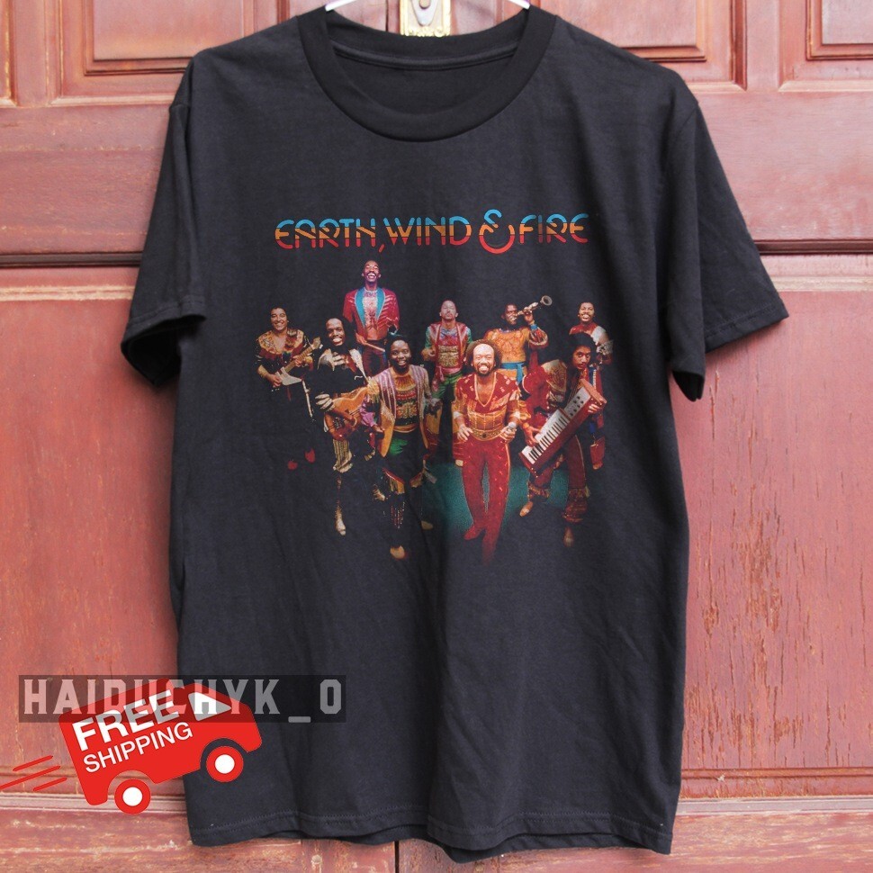 Earth, Wind & Fire T-Shirt – Gift for Fans Unisex Black T-shirt - Free Shipping gallery