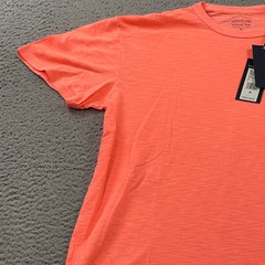 Vineyard Vines Island Tee Mens Medium Pocket lightweight Papaya Passion NEW