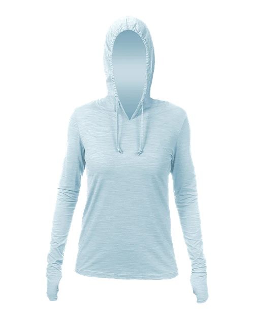 ANETIK Women's Breeze Tech Hooded Long Sleeve T-Shirt - WSBRZH0 gallery