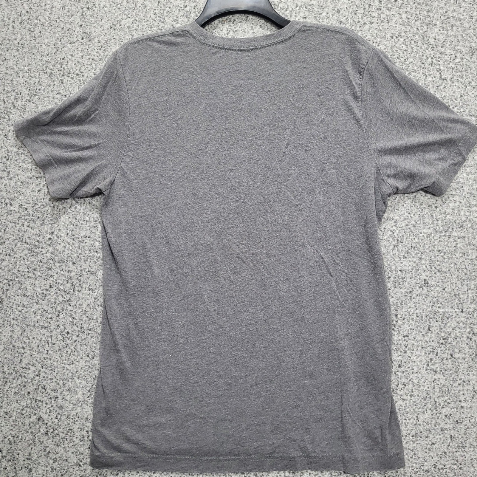 Texas AM Bella Canvas Grey T-Shirt My Rock Salvation Psalm 62:6 Aggies Mens L gallery