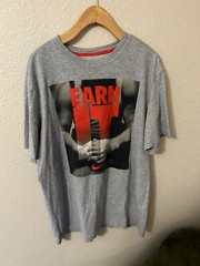 Gray and Red Nike Shirt Size L