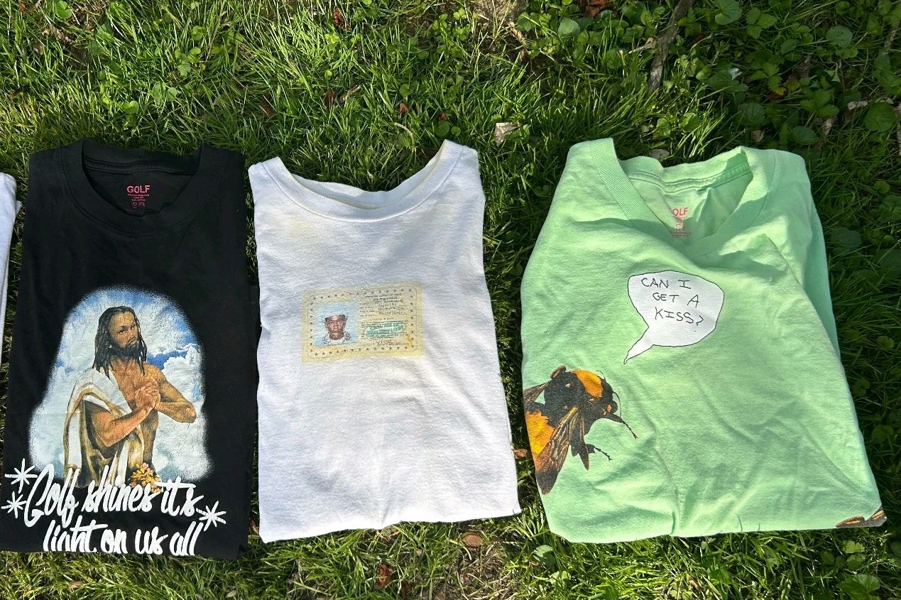 Tyler The Creator GOLF WANG shirt lot (Flower Boy, Call Me If You Get Lost) READ