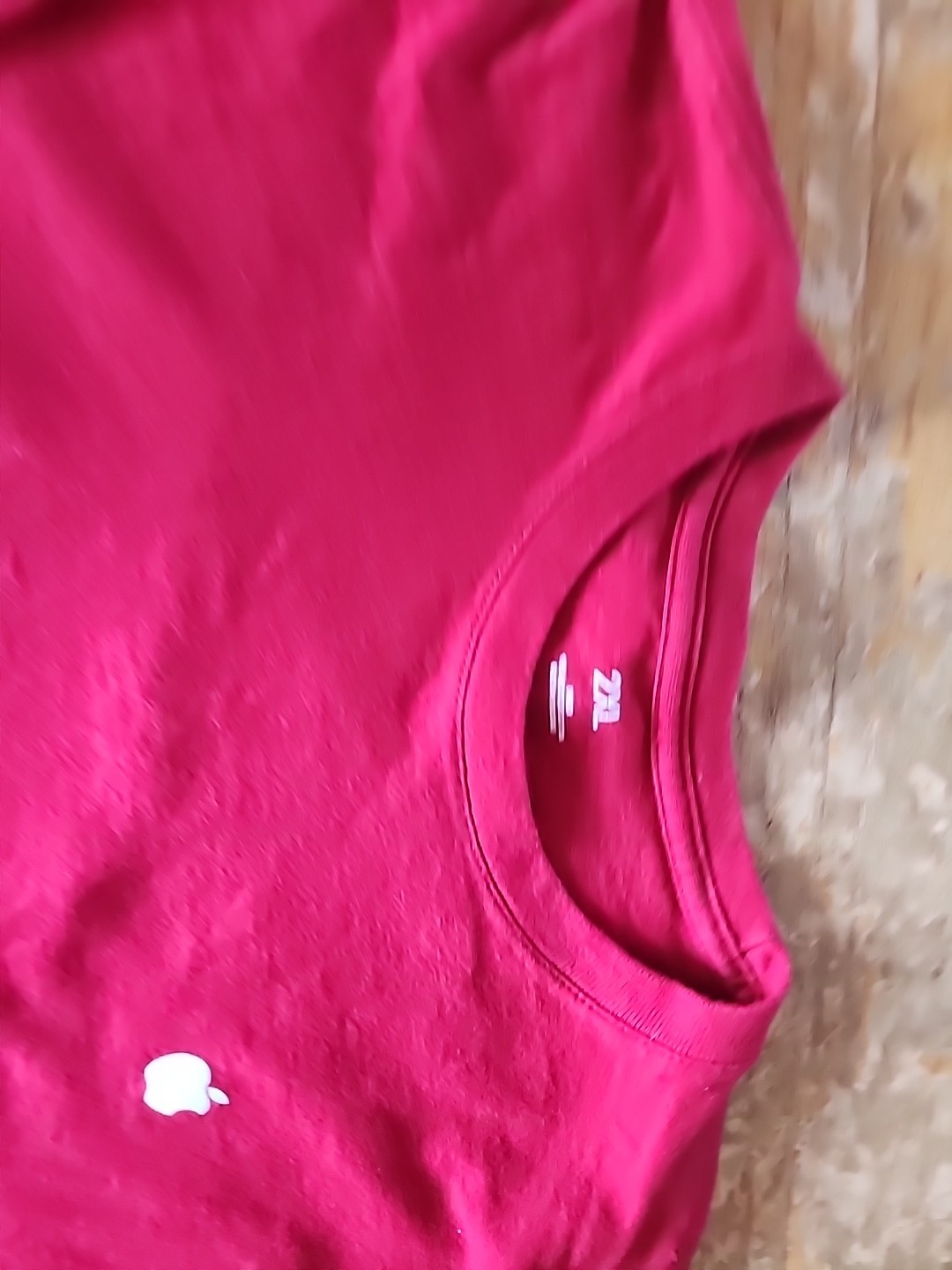 Apple Employee Shirt Men/Unisex Long Sleeve Size 2XL Red gallery