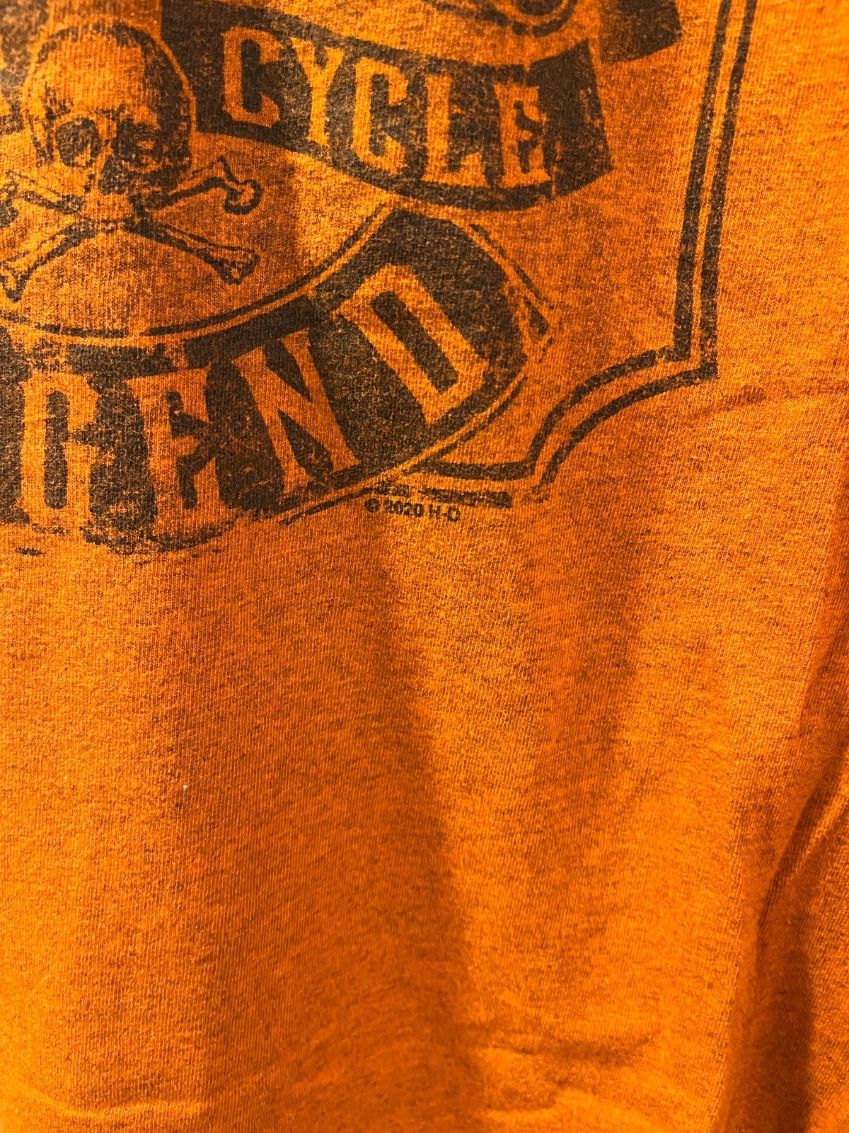 Harley Davidson T-Shirt Chesapeake Burnt Orange 2XL Free shipping gallery