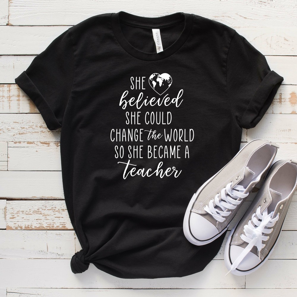 She Believed She Could Change the World T Shirt 02960