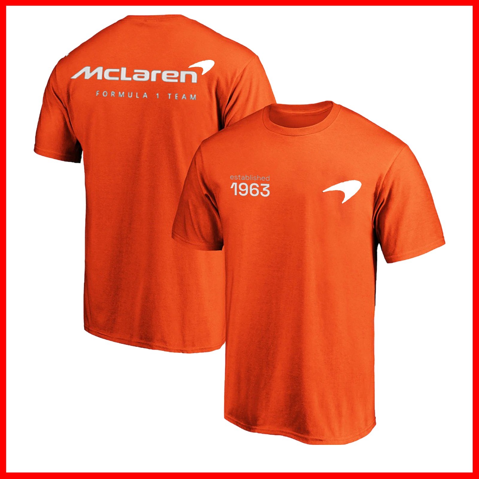 🔥 SALE - McLaren Tee Racing Team F1 Formula One Unisex Pullover All Size S-5XL gallery