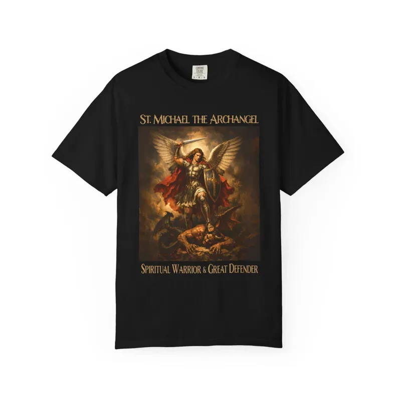 St. Michael the Archangel T-shirt gallery