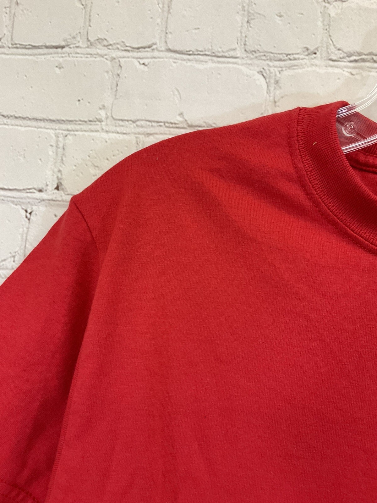 Gildan Adult Unisex DryBlend 50/50 G800 #15 Small Red SS Crew Neck Tshirt New gallery