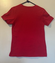 Mitchell & Ness Nostalgia Co. Topps Baseball Trading Cards Graphic Tee Red L