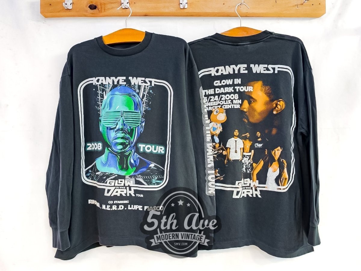 Kanye West 'Glow in the Dark Tour 2008' - Long Sleeve Reprint Shirt BL2708 gallery