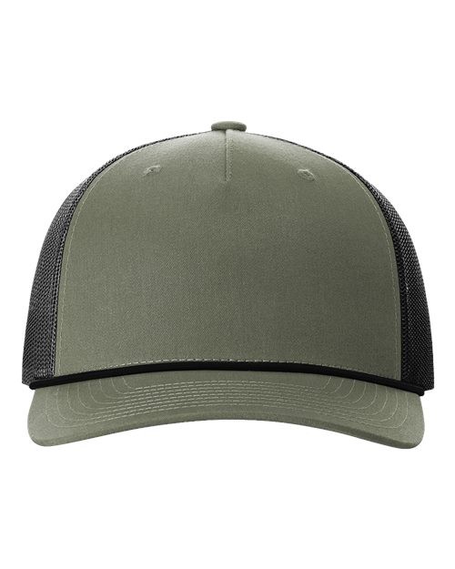 Richardson 112FPR Five-Panel Trucker Rope Cap gallery