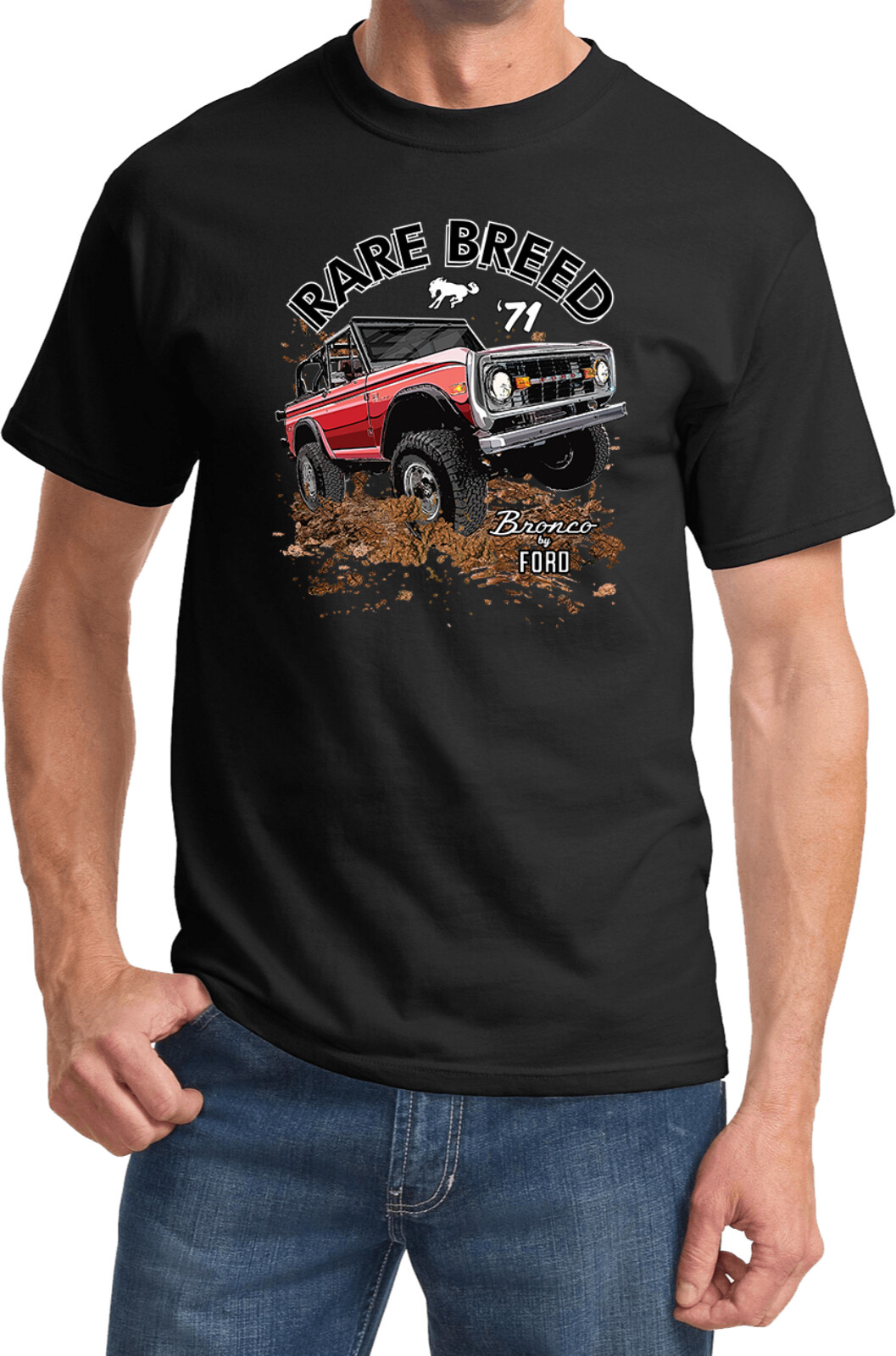 Ford 1971 Bronco Rare Breed Shirt gallery