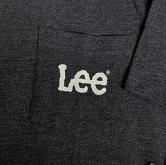 Lee Men’s XX-Large Regular Fit Black T-Shirt Pocket Super Soft Stretch