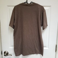 Eco & Mountain Brown Grand Canyon Short Sleeve Crew Neck T-Shirt Mens M