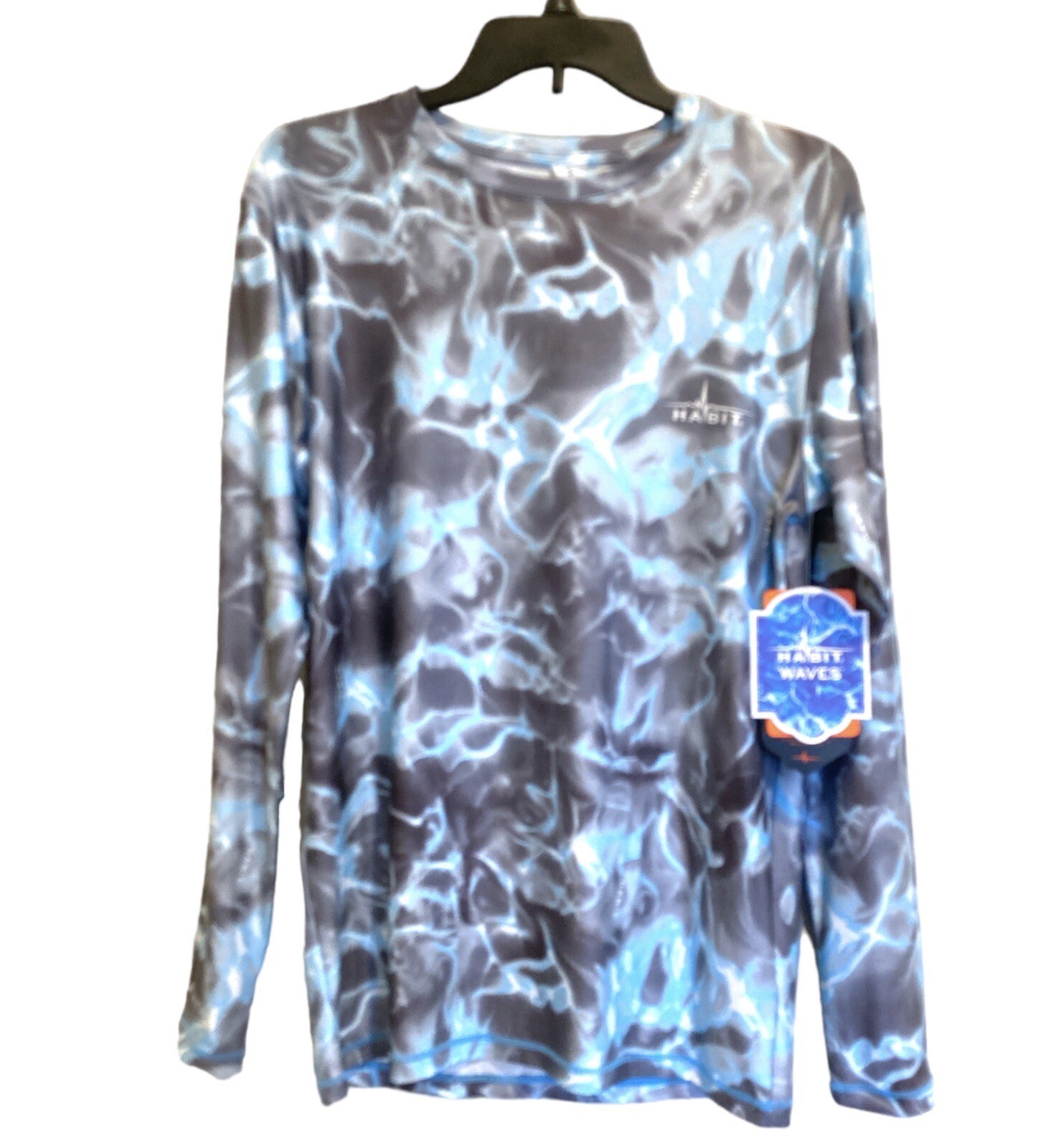 Habit Mens Small UPF 40+Long Sleeve Performance Shirt Wicking Cooling Quick Dry gallery