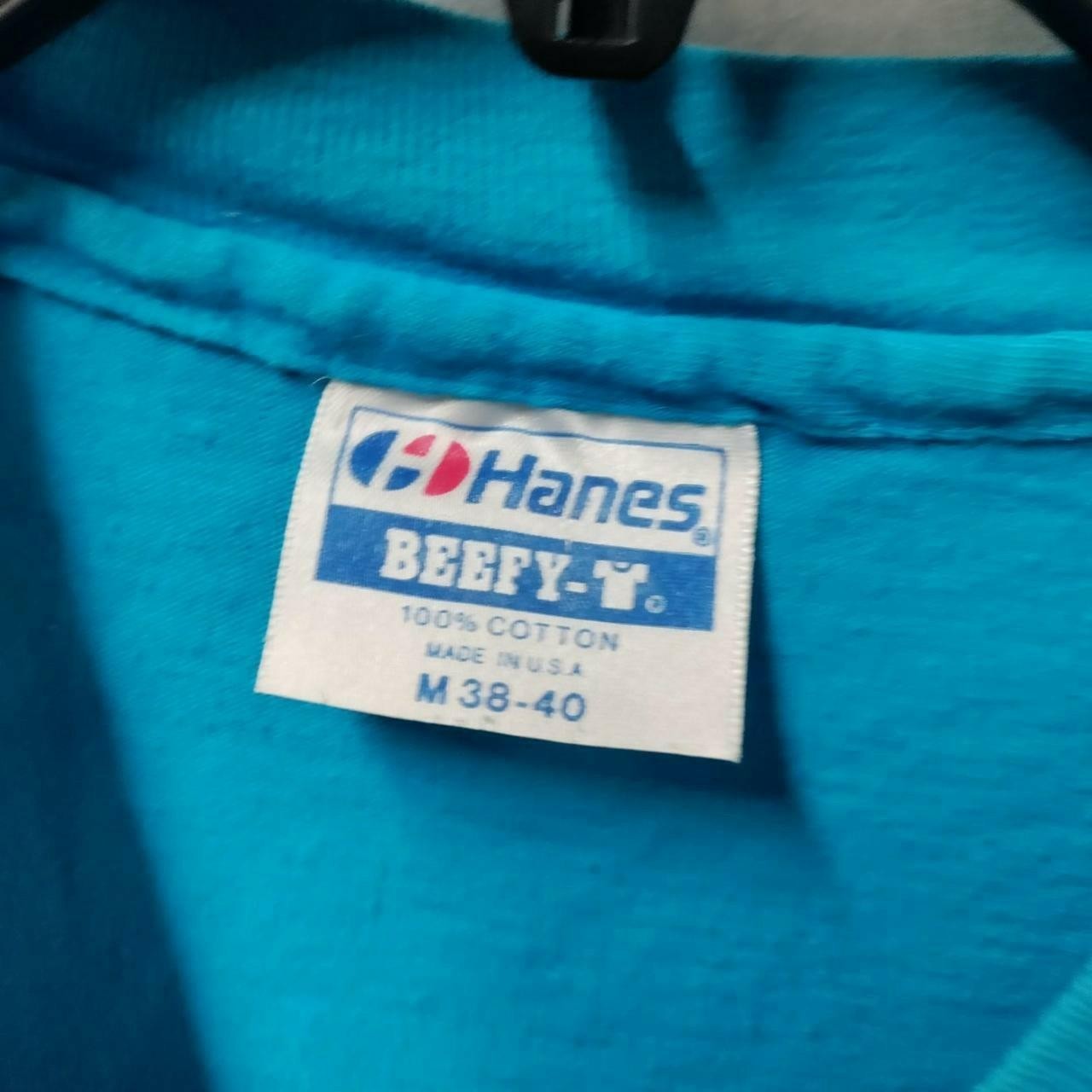 Hawaii Vtg 90s Hanes Destination Tee Teal Color A261ed gallery