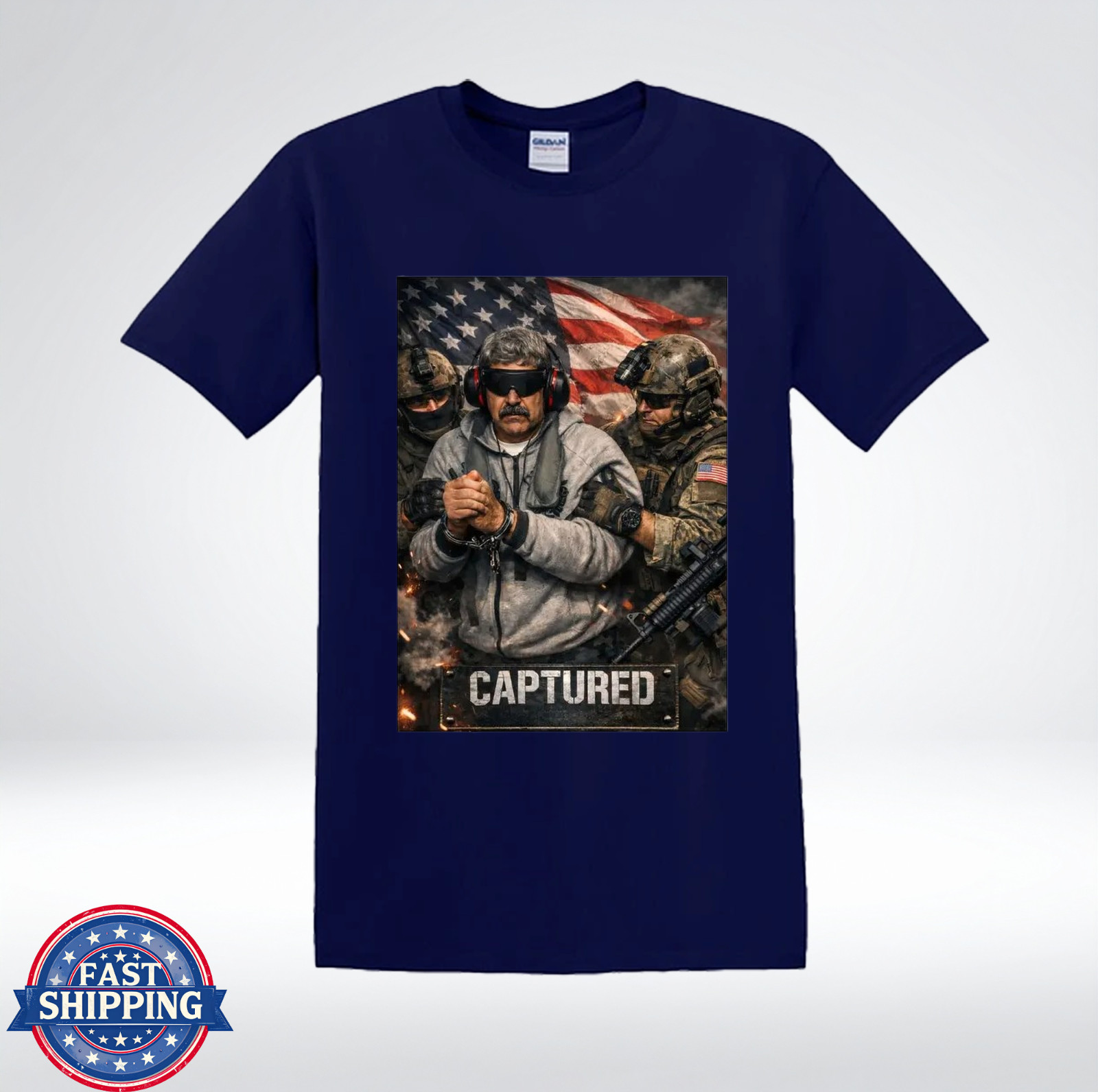 Venezuela Maduro Capture 2026 T-Shirt gallery