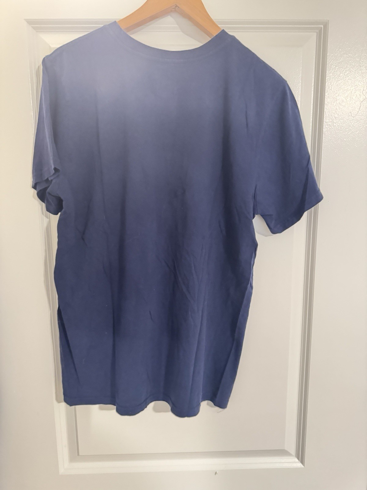 Men’s L Blue Los Angeles City Graphic Print Crew Neck Short Sleeve T-Shirt gallery