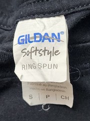 Gildan Softstyle Ring-Spun Cotton Scorpions Graphic Short Sleeve Tee S Black