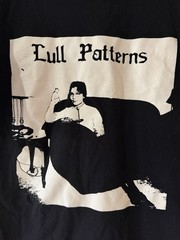 Black Short Sleeve Tshirt With “Lull Patterns” Design No Tag Fits Like XL