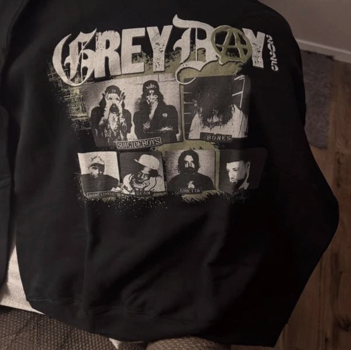 G59 Grey Day 2025 Tour Hoodie Sweatshirt Size Large gallery