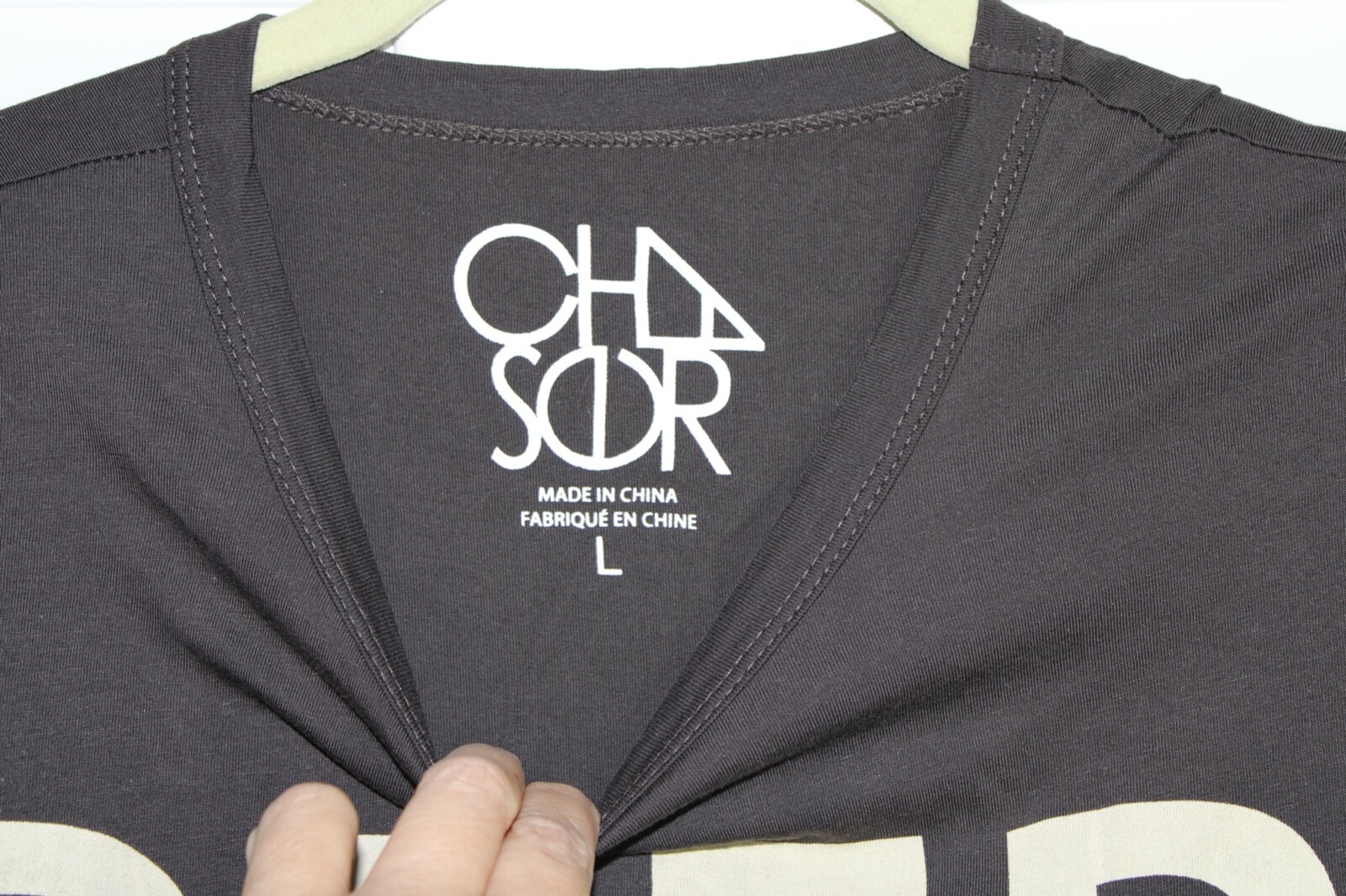 NWT Chaser Charcoal Dark Grey BEER T-Shirt Beer Enjoy Empty Refill Size Large gallery