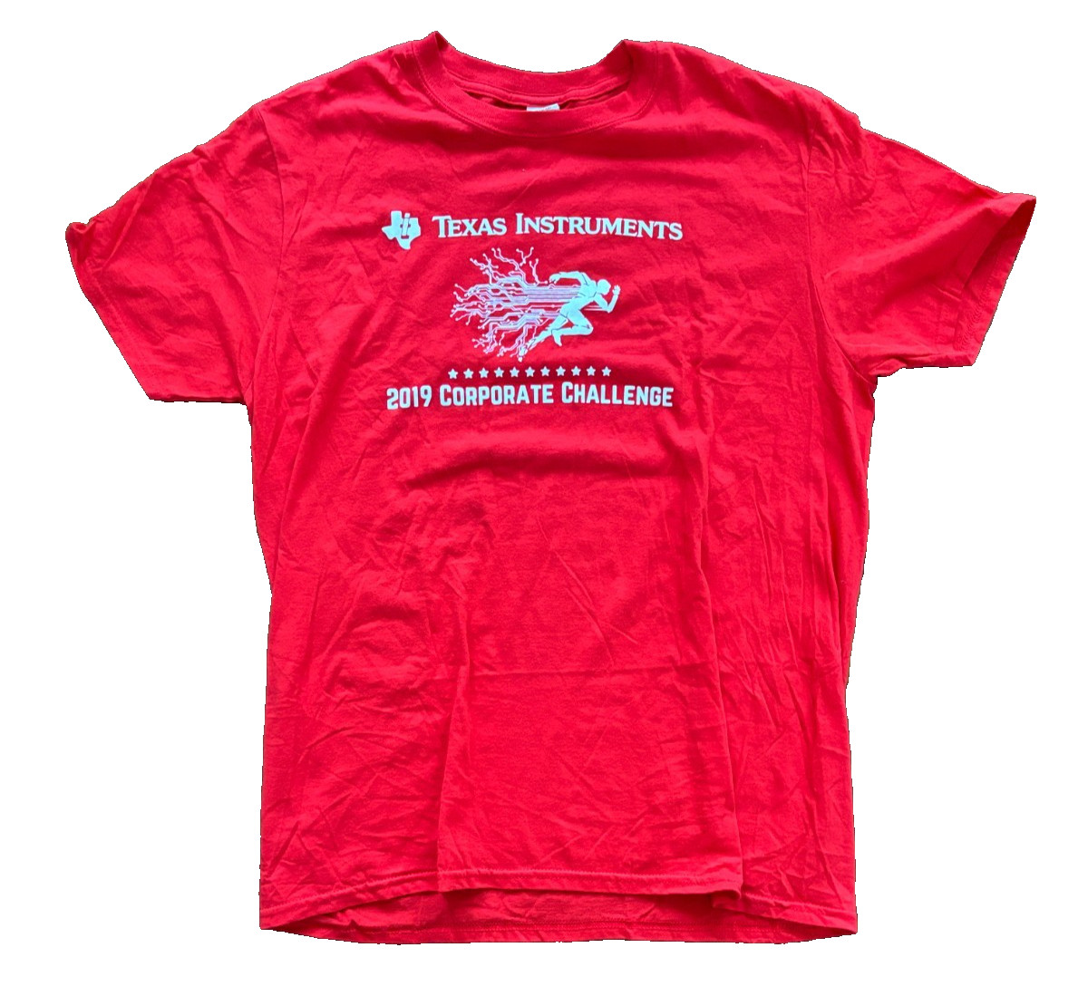 Texas Instruments 2019 Richardson Challenge Special Olympics T-Shirt Men’s L New