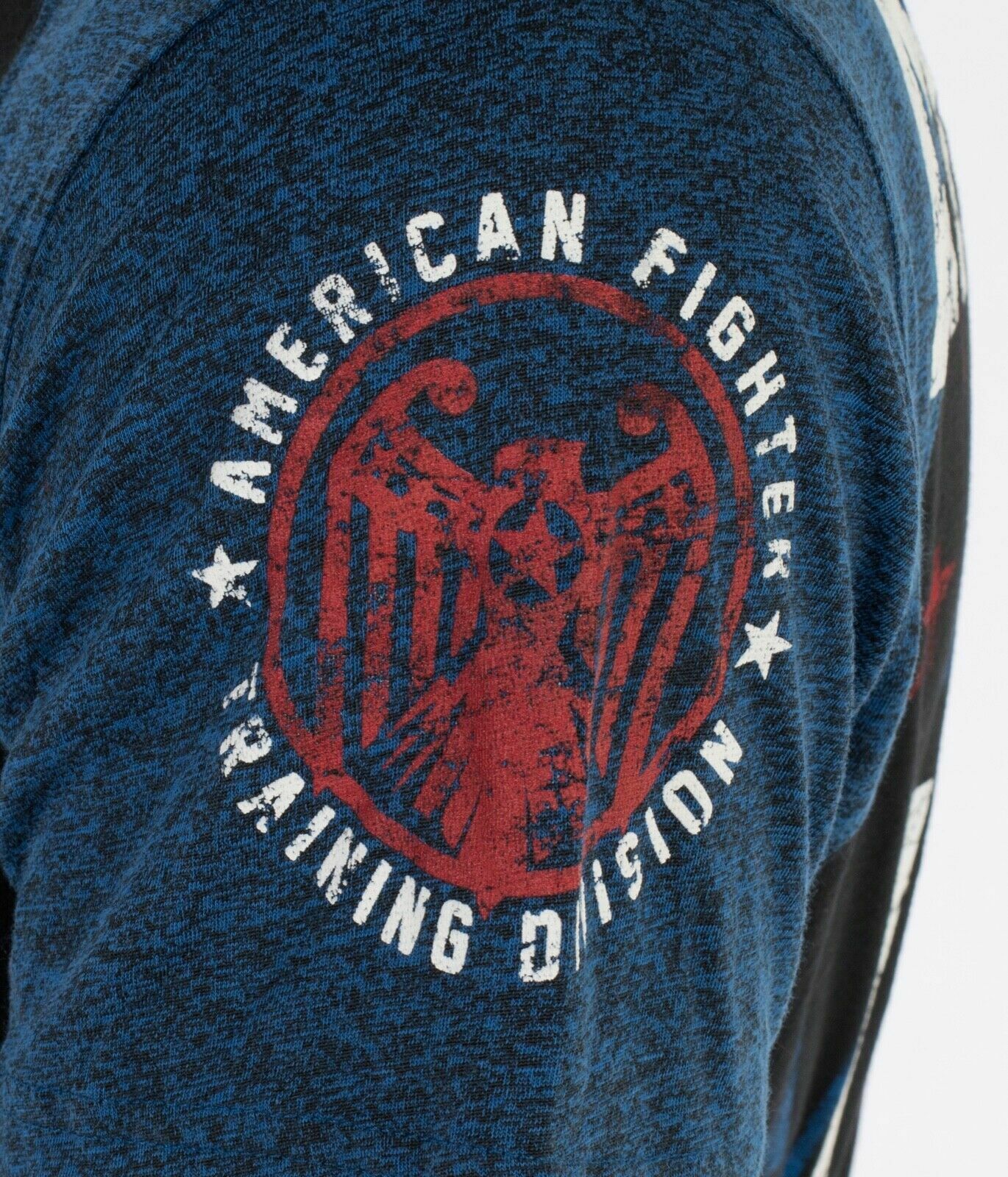 AMERICAN FIGHTER Sherman Eagle Black Athletic Mens Crewneck T-shirt M-3XL NWT gallery